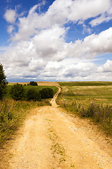 Image showing the rural road  