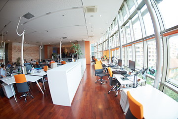 Image showing startup business people group at office