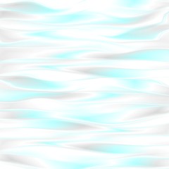 Image showing Cyan blue smooth waves design