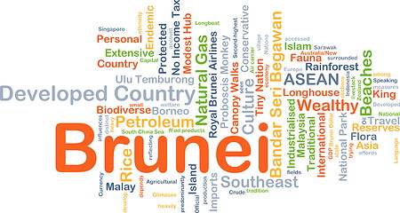 Image showing Brunei background concept