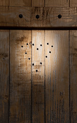 Image showing Heart on a door