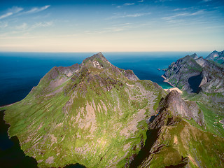 Image showing Peaks on Lofoten