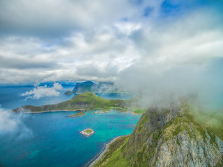 Image showing Scenic view of Lofoten