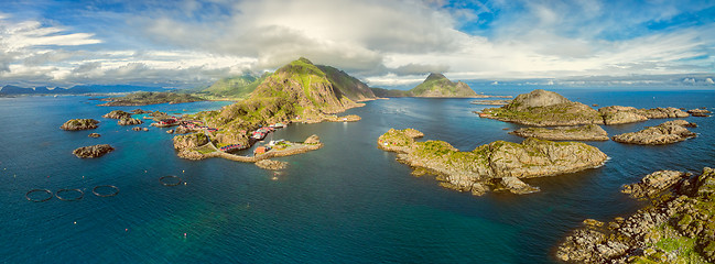 Image showing Lofoten panorama