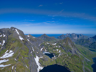 Image showing Peaks on Lofoten