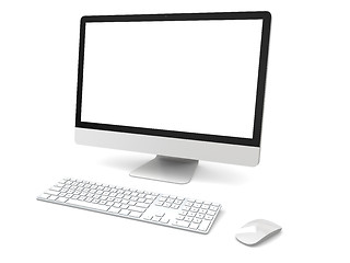 Image showing Desktop computer