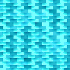 Image showing Illustration of Abstract Azure Texture. 