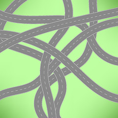 Image showing Roads Icon