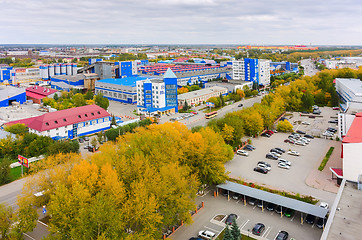 Image showing Bird eye view on Tyumen House-building Company