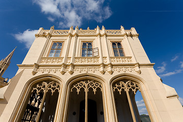 Image showing Lednice Castle in South Moravia in the Czech Republic