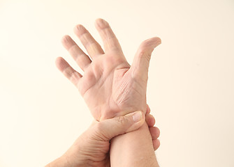 Image showing wrist pain