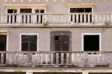 Image showing thrown buildings 