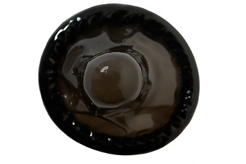 Image showing Black condom 