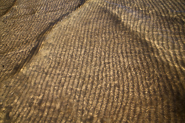 Image showing thailand kho tao bay abstract of a  wet sand and the beach 