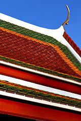 Image showing   in the temple  bangkok  asia 