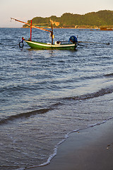 Image showing   lomprayah bay isle white   south china sea