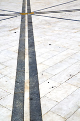 Image showing busto arsizio y varese abstract   pavement of a  