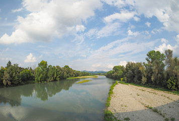 Image showing River Po in Settimo Torinese