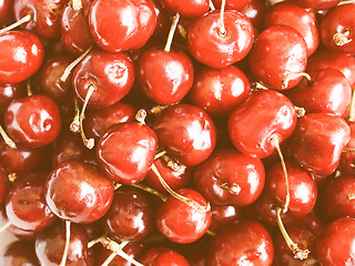 Image showing Retro looking Cherry