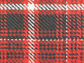 Image showing Tartan fabric background