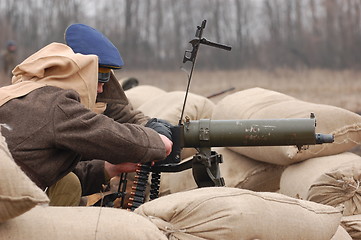 Image showing Gunner .Russian Civil war 1918