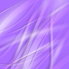 Image showing Abstract Purple Wave Background