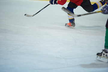 Image showing ice hockey sport players