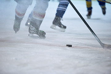 Image showing ice hockey player in action