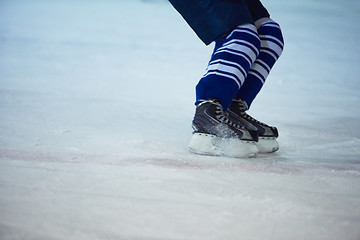 Image showing ice hockey player in action