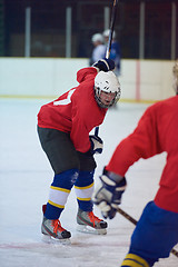 Image showing ice hockey sport players