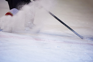 Image showing ice hockey sport players