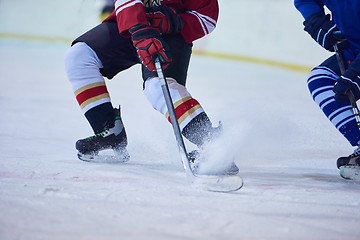 Image showing ice hockey sport players