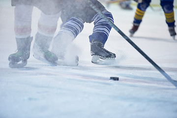 Image showing ice hockey player in action