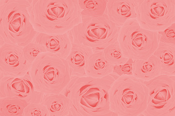 Image showing Nice red roses - background