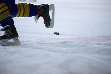 Image showing ice hockey player in action