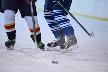 Image showing ice hockey sport players