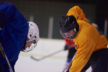 Image showing ice hockey sport players