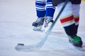 Image showing ice hockey sport players