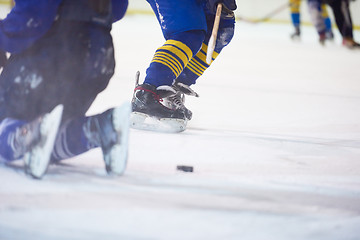 Image showing ice hockey player in action