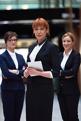 Image showing business woman team