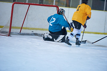 Image showing ice hockey sport players