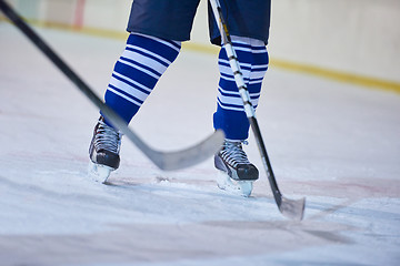 Image showing ice hockey sport players