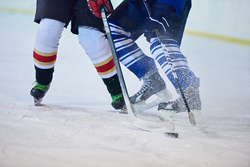 Image showing ice hockey sport players