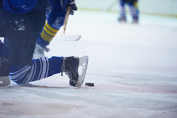 Image showing ice hockey player in action