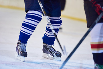 Image showing ice hockey sport players