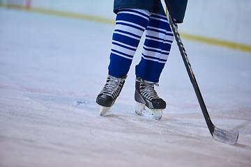 Image showing ice hockey sport players