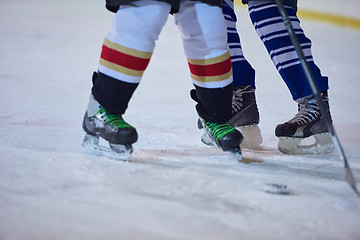 Image showing ice hockey sport players