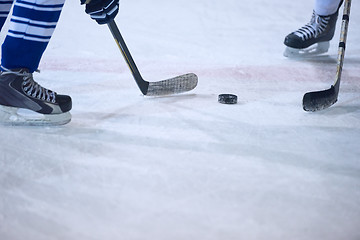 Image showing ice hockey sport players