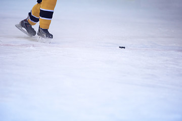 Image showing ice hockey player in action