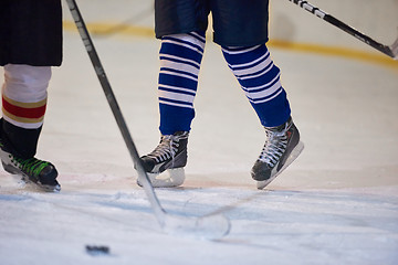 Image showing ice hockey sport players